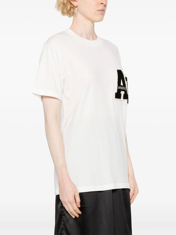 The Best Shops ANINE BING: T-shirts - T-Shirt - Weiß