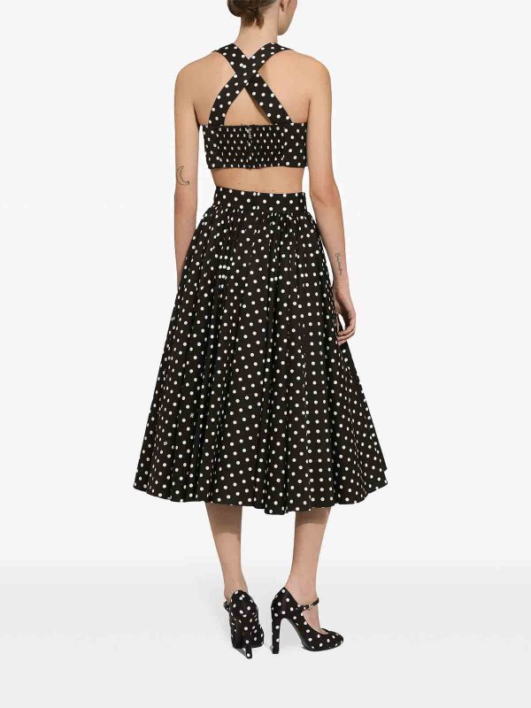 The Best Shops DOLCE & GABBANA: Knielange und Midi Röcke - Midirock - Schwarz