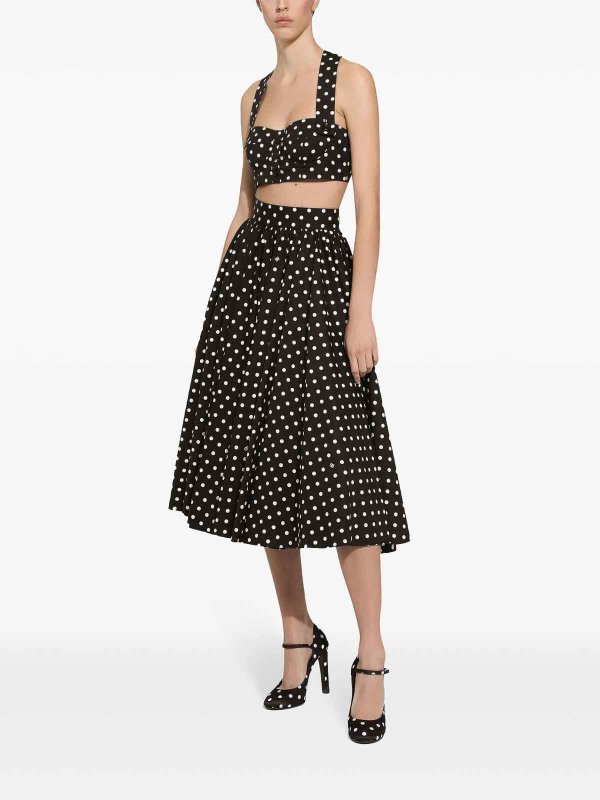 DOLCE & GABBANA buy online Midirock - Schwarz