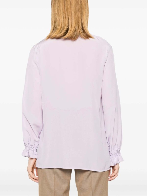 シャツ - 黒 shop online: VICTORIA BECKHAM