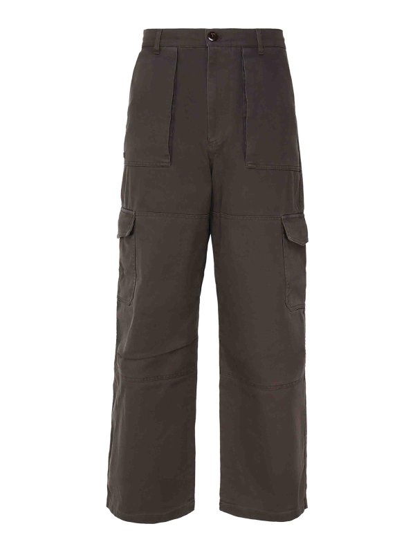 Acne Studios: Casual Hosen - Casual Hose - Hellbraun