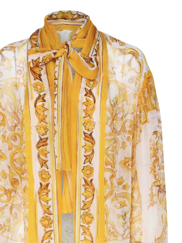 The Best Shops DOLCE & GABBANA: shirts - Silk Shirt