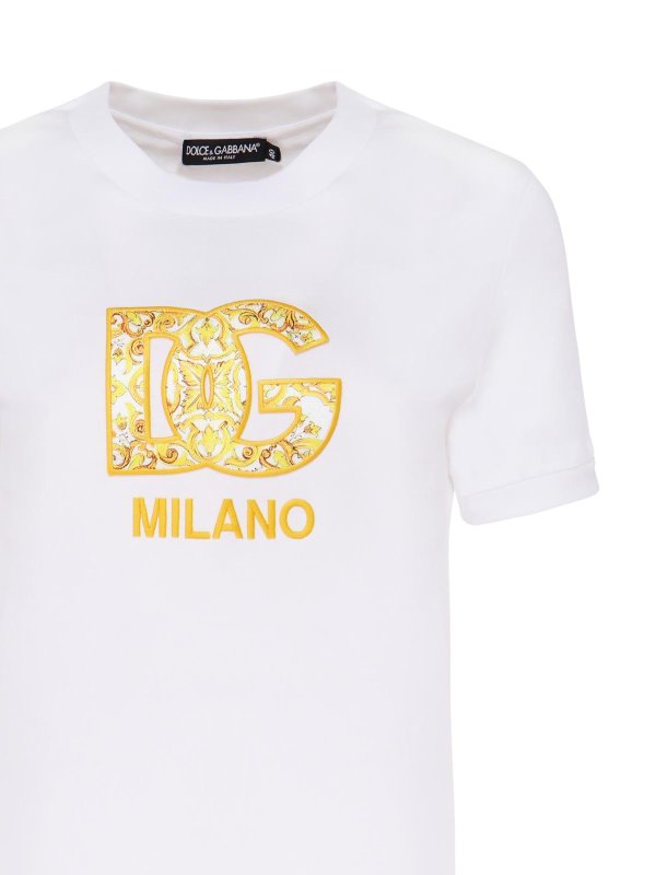The Best Shops DOLCE & GABBANA: T-shirts - T-Shirt - Or