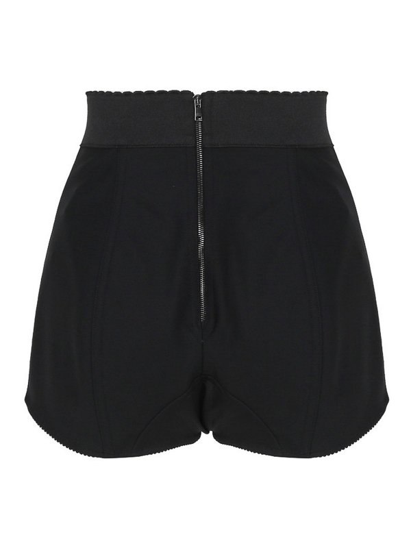 DOLCE & GABBANA: pantaloni shorts online - Pantaloncini intimo a vita alta