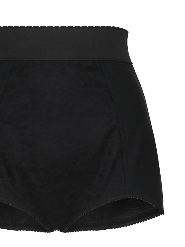 The Best Shops DOLCE & GABBANA: pantaloni shorts - Pantaloncini intimo a vita alta