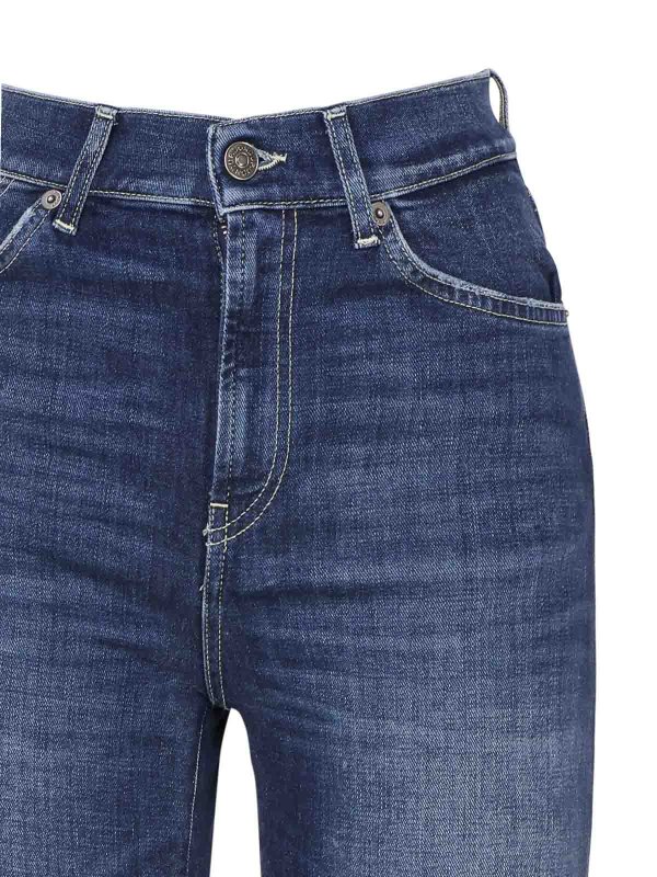 The Best Shops DONDUP: Bootcut - Bootcut Jeans - Blau