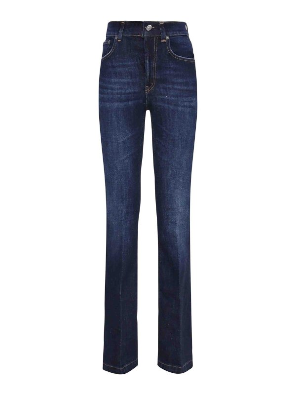 DONDUP: Bootcut - Bootcut Jeans - Blau