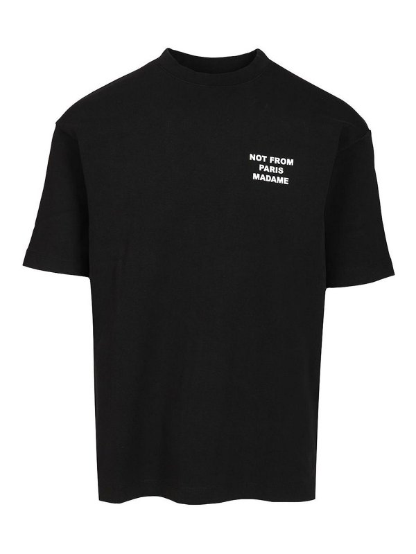 DRÔLE DE MONSIEUR: Camisetas - Camiseta - Negro