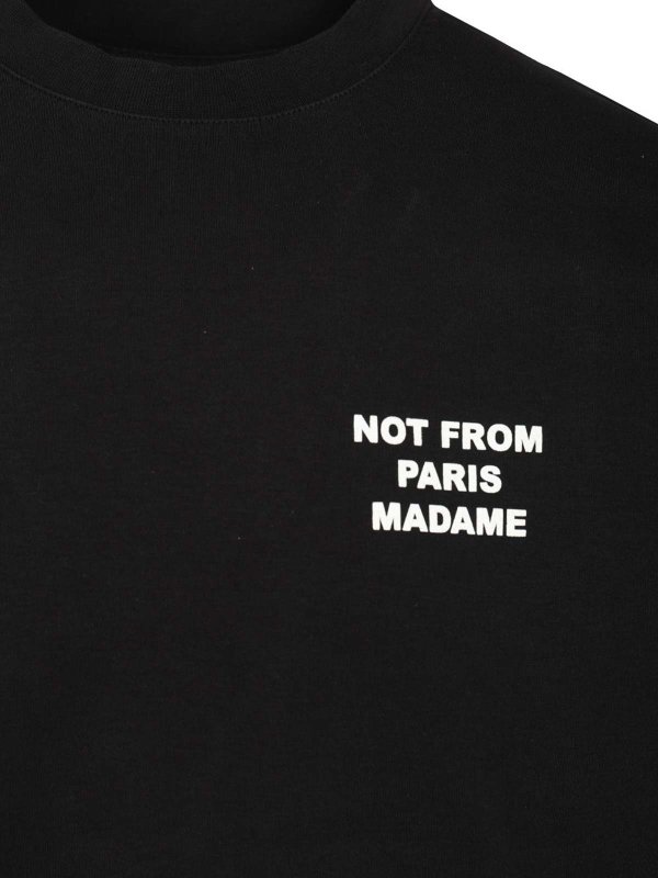 The Best Shops DRÔLE DE MONSIEUR: Camisetas - Camiseta - Negro