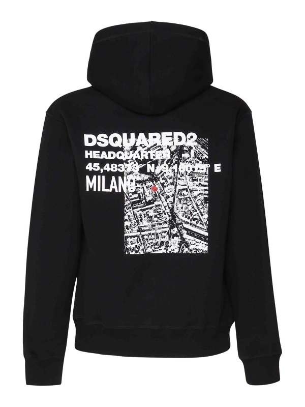 DSQUARED2: Sweatshirts & Sweaters online - Cotton Sweatshirt