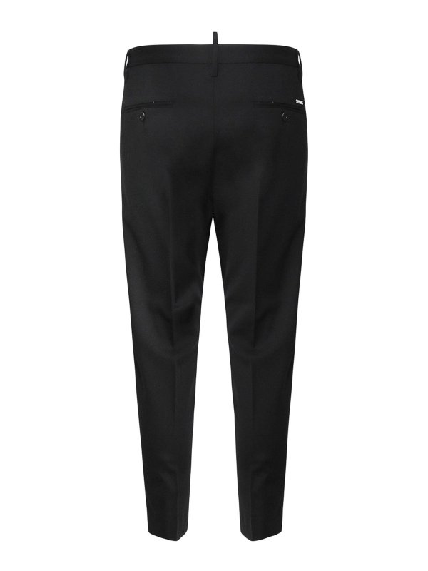DSQUARED2: Pantalons casual online - Pantalons Décontractés - Noir