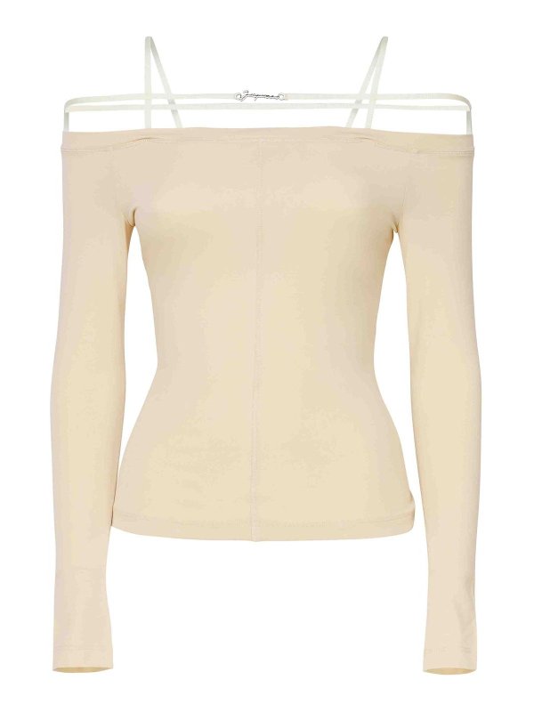 JACQUEMUS: Camisetas - Camiseta - Blanco