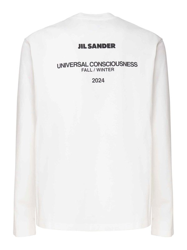 The Best Shops JIL SANDER: t-shirts - Cotton T-Shirt