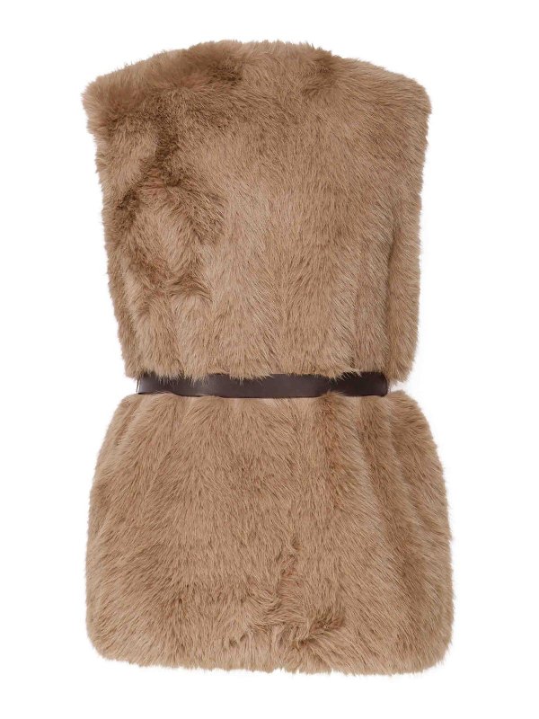 GUESS: Pelz und Shearling online - Pelz - Braun