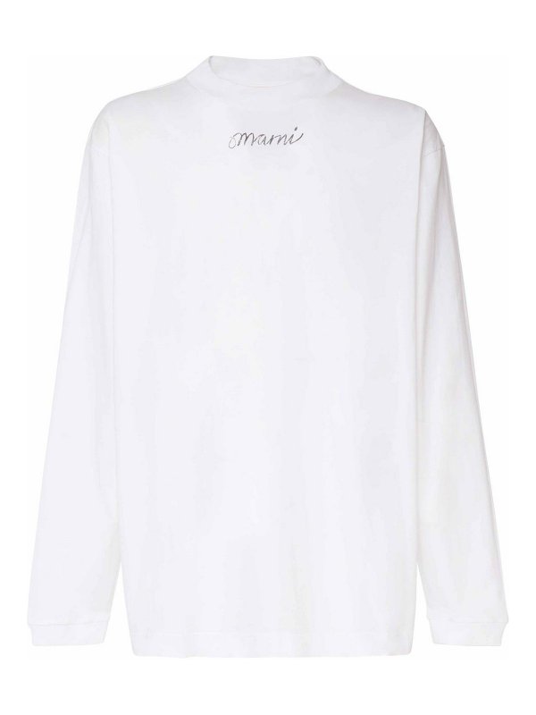 Marni: Camisetas - Camiseta - Blanco