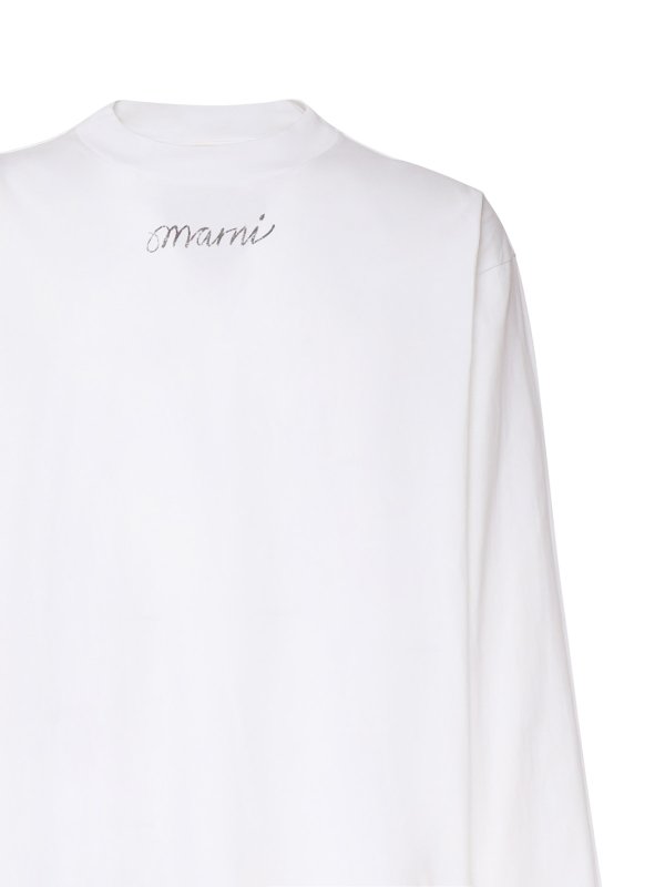 The Best Shops Marni: Camisetas - Camiseta - Blanco