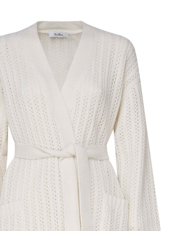 The Best Shops Max Mara: カーディガン - カーディガン - クリーム