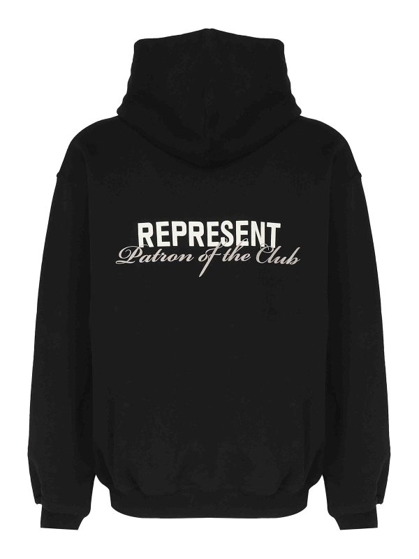 REPRESENT: Sweatshirts & Sweaters online - Patron Of The Club Sweatshirt With Hood