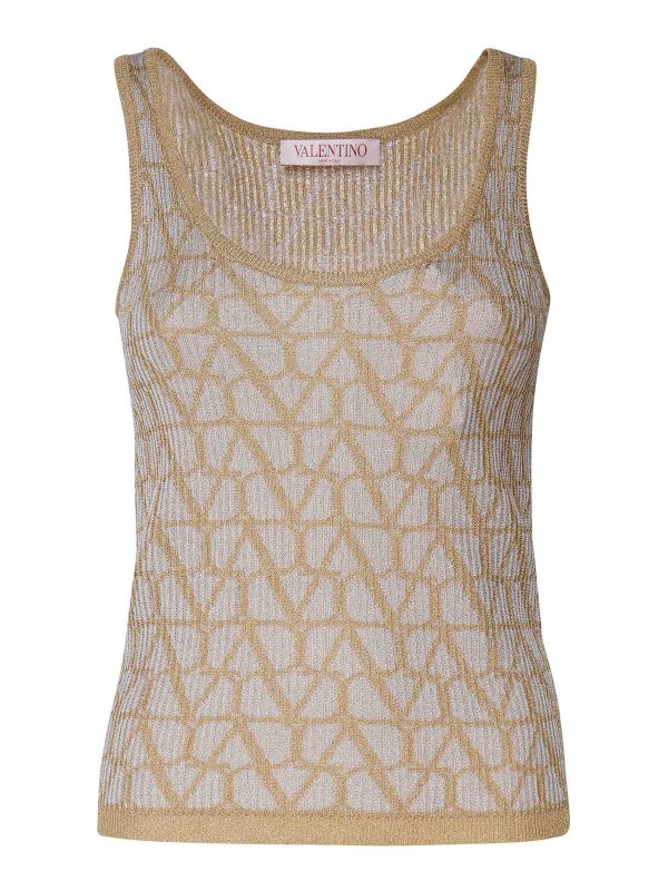 VALENTINO GARAVANI: Tops & Tank tops - Top Toile Iconograph