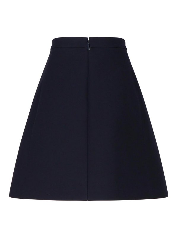 VALENTINO GARAVANI: ニーレングススカート＆ミディ丈 online - 膝丈/ミディスカート - ブルー