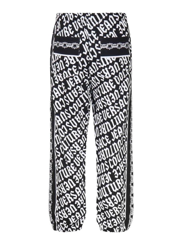 VERSACE JEANS: カジュアルトラウザー online - カジュアルパンツ - 黒