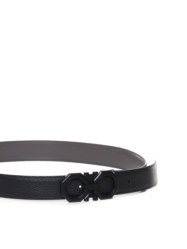 The Best Shops FERRAGAMO: belts - Gancini Belt In Calfskin