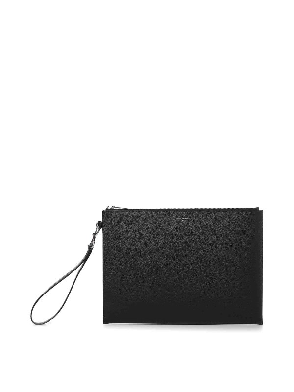 SAINT LAURENT: Cases & Covers - Tablet Holder With Zip