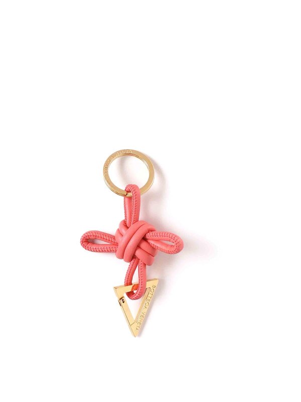 BOTTEGA VENETA: キーホルダー - キーホルダー - ダークレッド