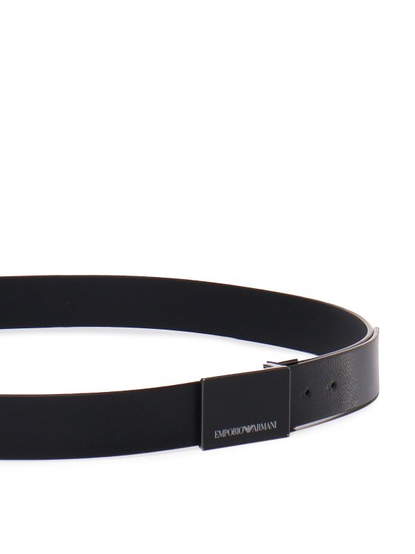 EMPORIO ARMANI: ベルト online - ベルト - 黒