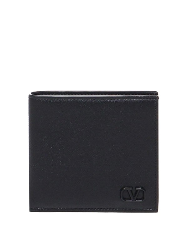 VALENTINO GARAVANI: wallets & purses - Calfskin Man Wallet