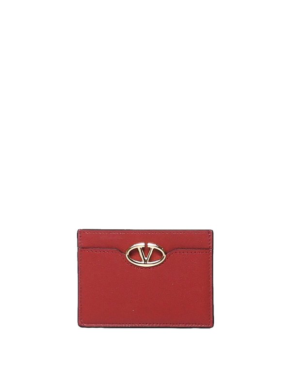 VALENTINO GARAVANI: 財布＆ポーチ - 財布 - 赤