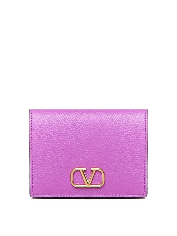 VALENTINO GARAVANI: 財布＆ポーチ - 財布 - 紫