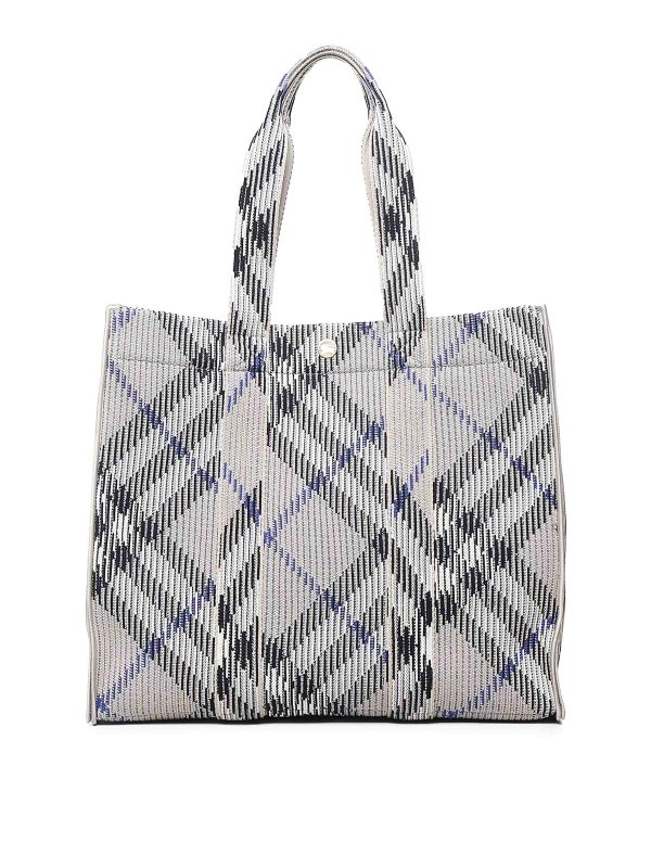 BURBERRY: トートバッグ - トートバッグ - 黒