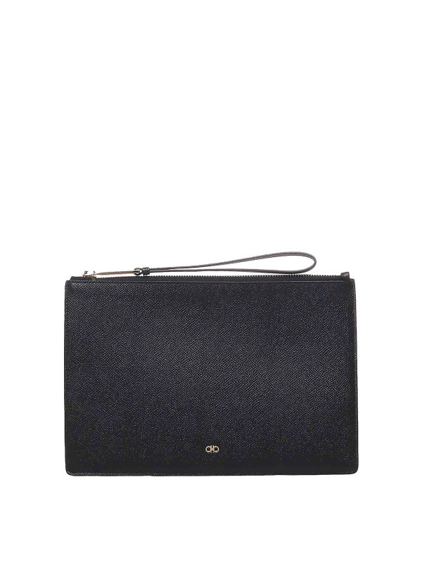 FERRAGAMO: pochette - Pochette In Vitello