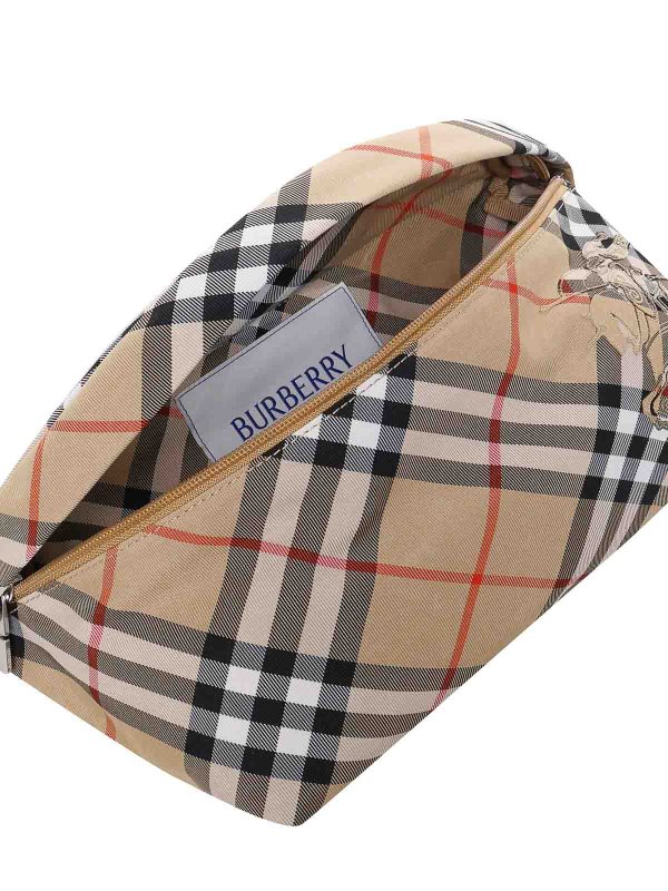 Traditional Vintage Check Nylon Bag shop online: BURBERRY