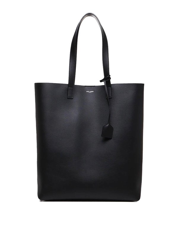 SAINT LAURENT: totes bags - Bold Shopping Bag In Soft Leather