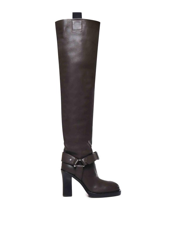 BURBERRY: Bottes - Bottes - Marron