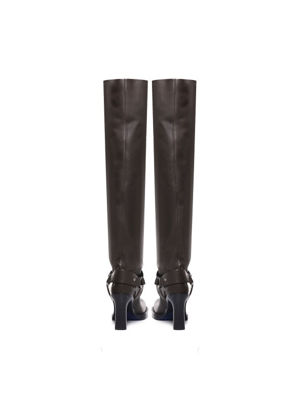 BURBERRY: Bottes online - Bottes - Marron