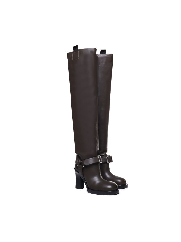 The Best Shops BURBERRY: Bottes - Bottes - Marron
