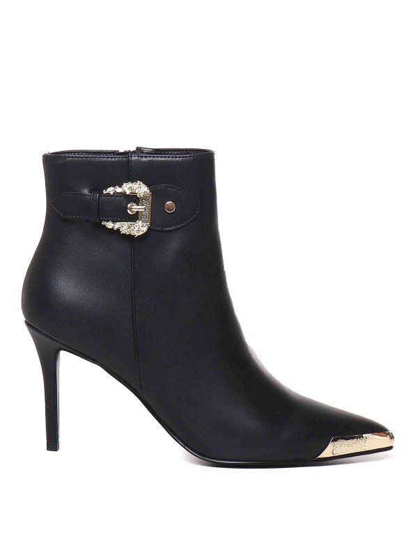 VERSACE JEANS: Stiefeletten - Stiefeletten - Schwarz