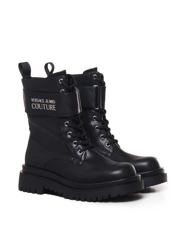 The Best Shops Versace Jeans Couture: ankle boots - Combat Boots