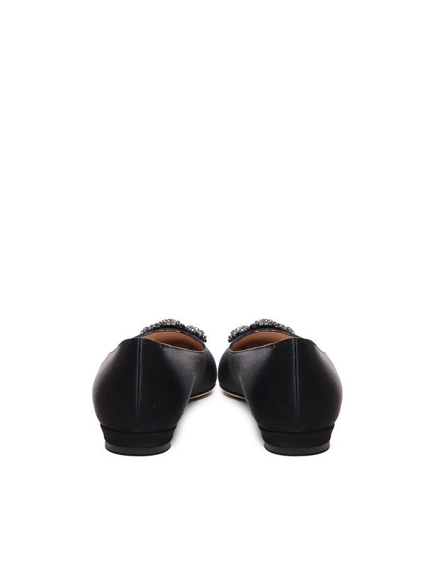 MANOLO BLAHNIK: フラットシューズ online - フラットシューズ - 黒