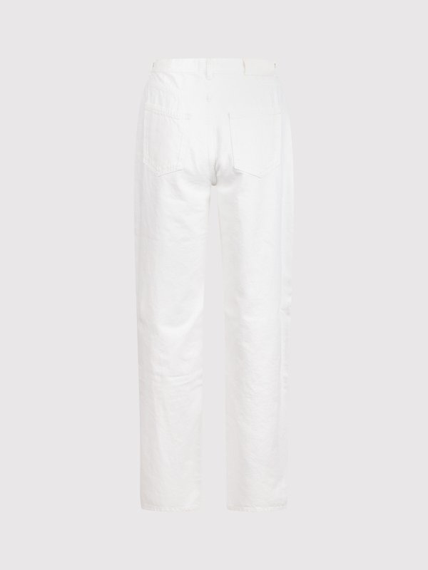 LOULOU STUDIO: Jeans Rectos online - Vaqueros Rectos - Beis