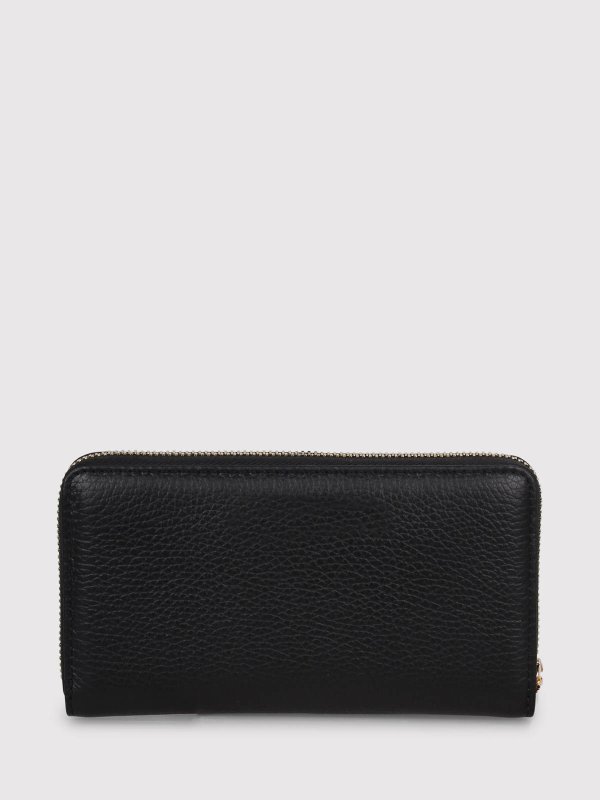 COCCINELLE: wallets & purses online - Metallic Soft Zip Around Wallet