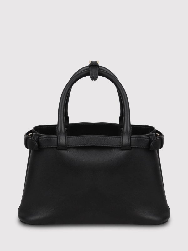 PRADA: cross body bags online - Buckle Small Bag With Double Belt