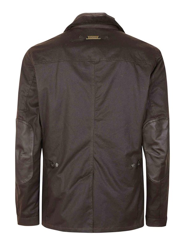 BARBOUR: casual jackets online - Double waxed cotton jacket