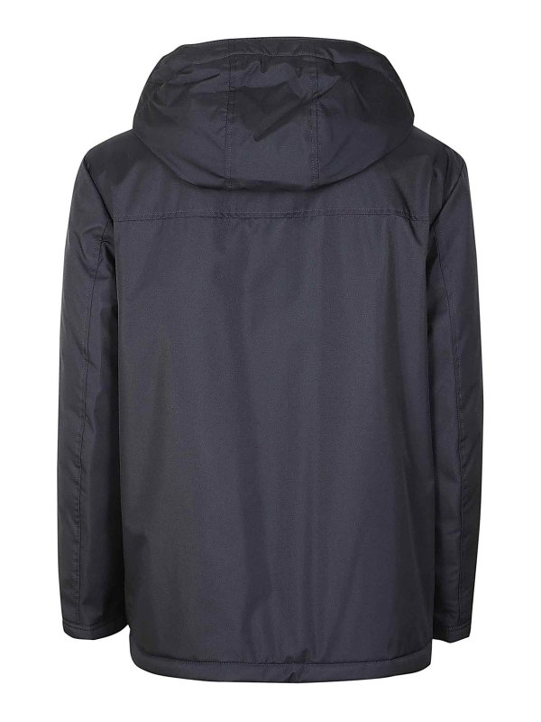 FAY: padded jackets online - Double padded nylon jacket