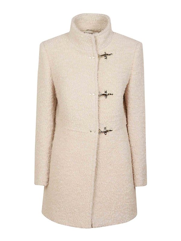 FAY: Abrigos cortos - Abrigo Corto - Blanco