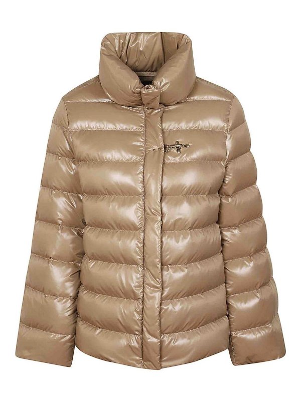 FAY: ダウン・ハイテクジャケット - ダウンジャケット - ベージュ