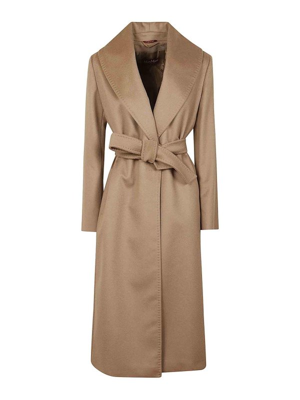 Max Mara: ニーレングスコート - 膝丈コート - Loriana